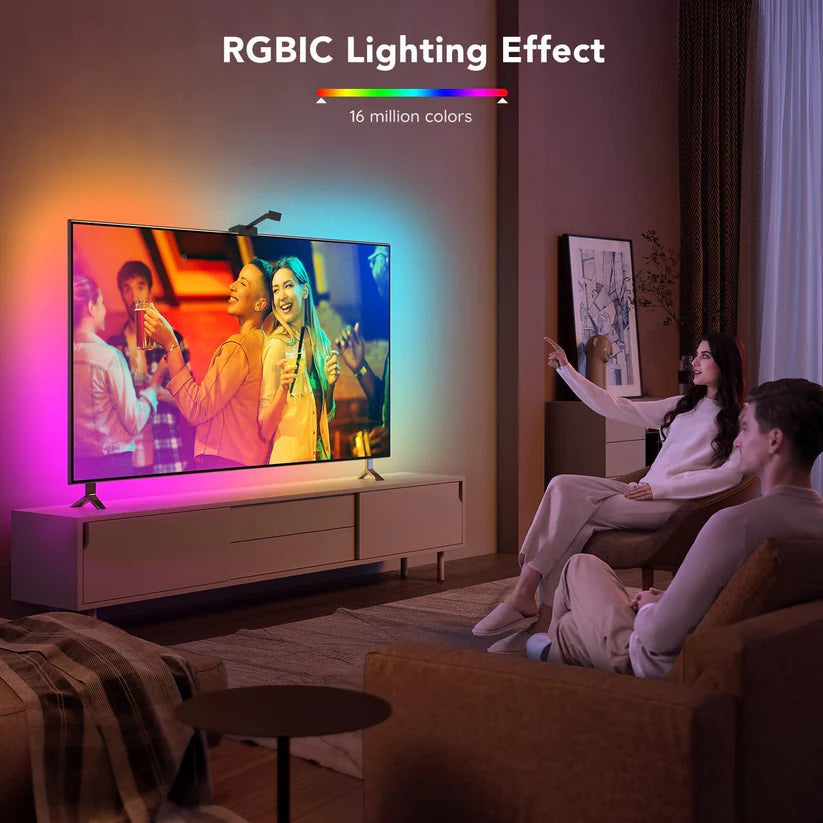 GlowSync™ HD LED TV Backlight Strip with Real-Time Screen Sync – Fits 50–65” TVs