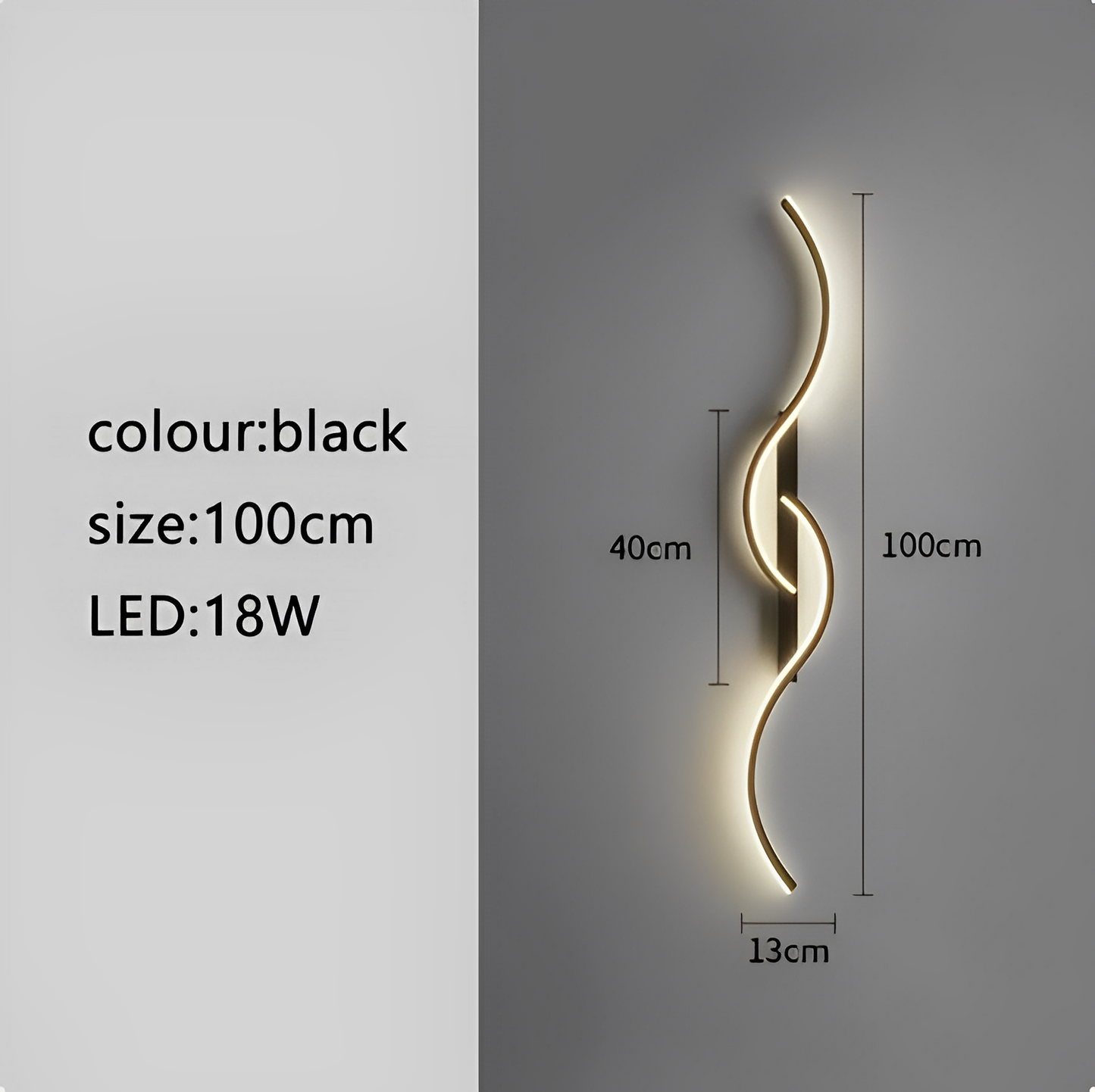 Creative Strip Light Luxury Wall Lamp – Modern, Ultra-Simple Design for Living Room TV Background, Wall Grid, Staircase, Bedroom, and Bedside