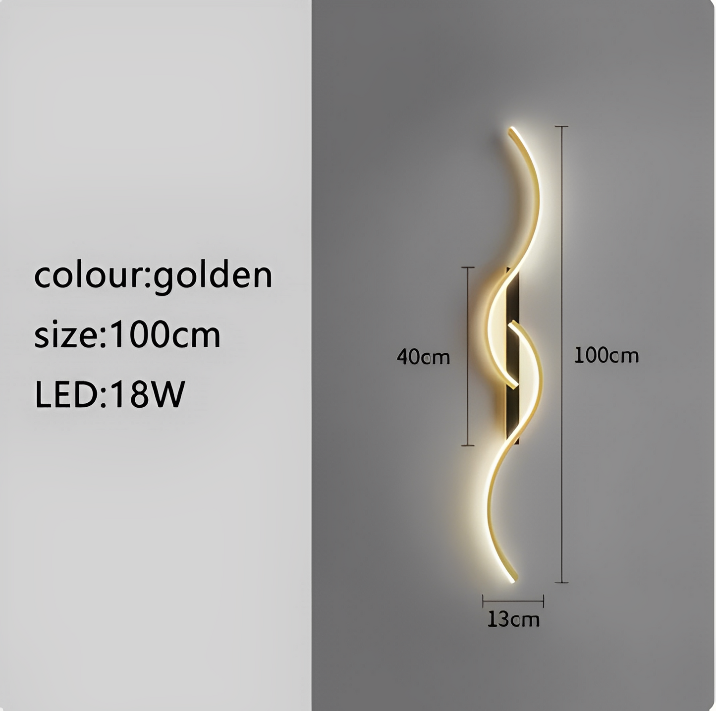 Creative Strip Light Luxury Wall Lamp – Modern, Ultra-Simple Design for Living Room TV Background, Wall Grid, Staircase, Bedroom, and Bedside
