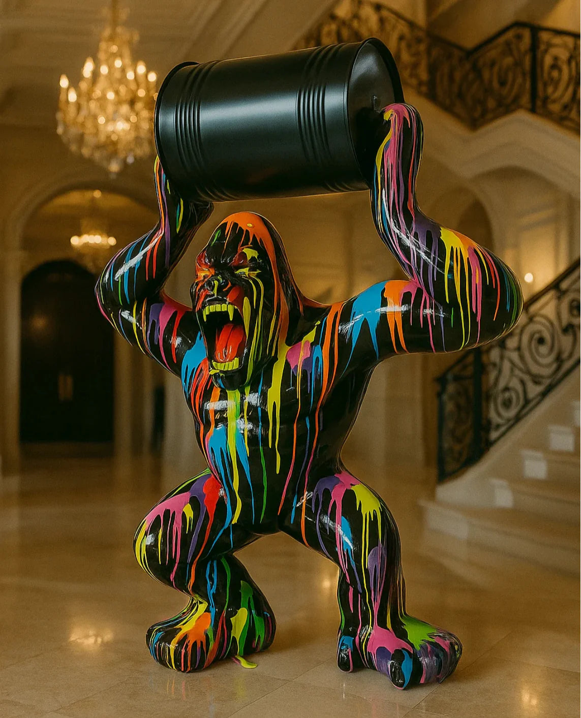 Big Gorilla 240cm Oversized Decorative Figure