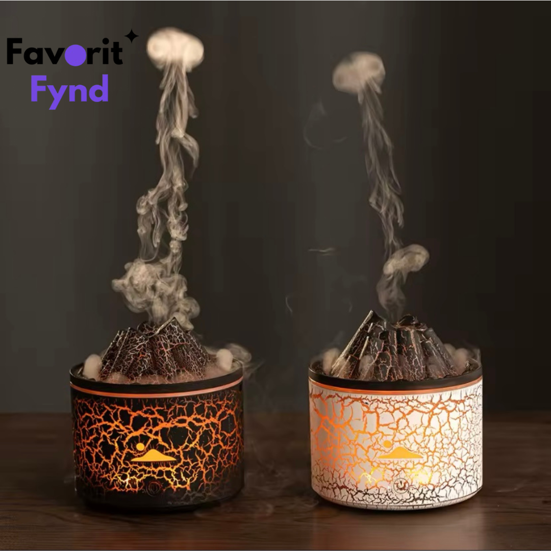 Lava Jellyfish – Aromadiffuser & Luftfuktare med Ljusshow
