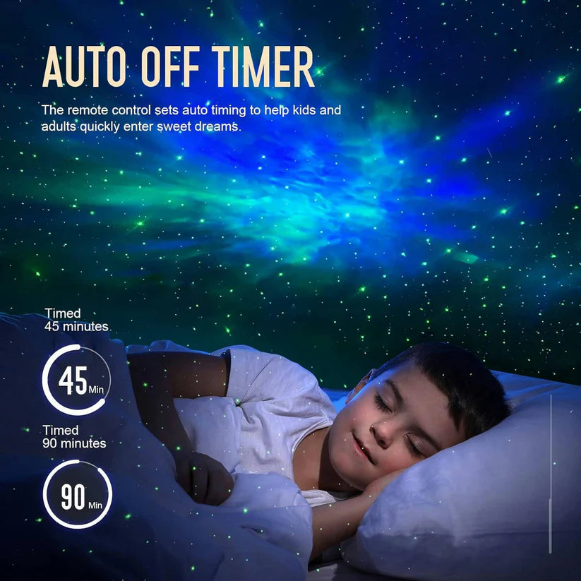CosmoGlow Astronaut Galaxy Projector – LED Star & Nebula Light for Room Ambience