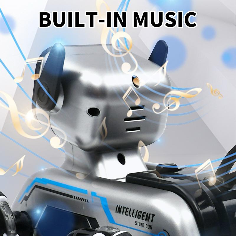 Åtahjulig RC-robotshund – Den ultimata robotdjuret för barn och teknikälskare