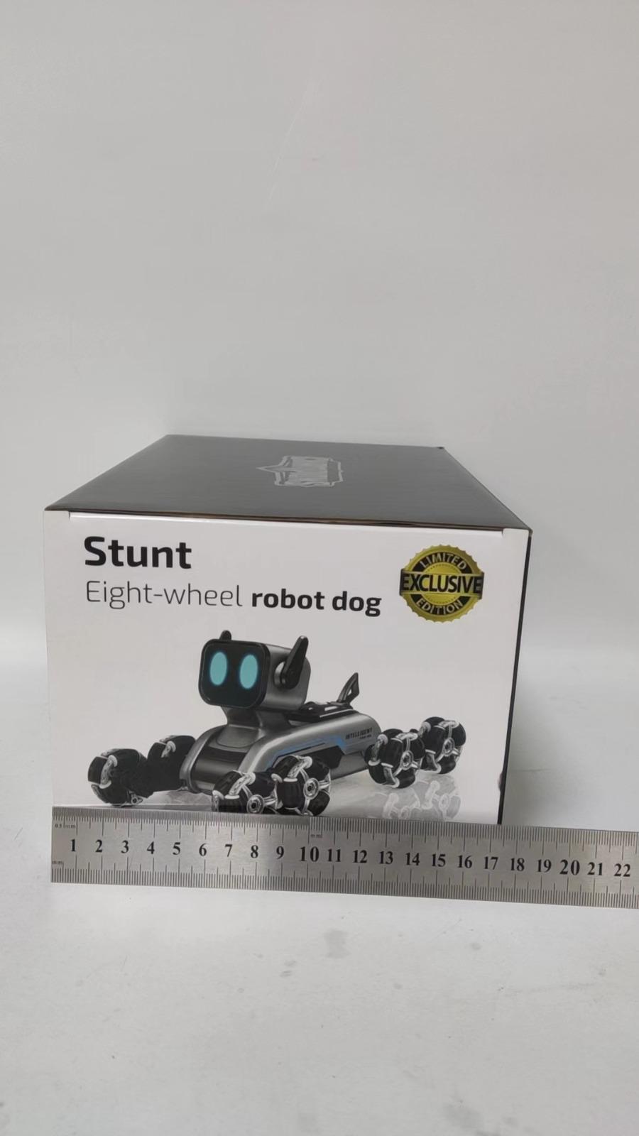 Åtahjulig RC-robotshund – Den ultimata robotdjuret för barn och teknikälskare