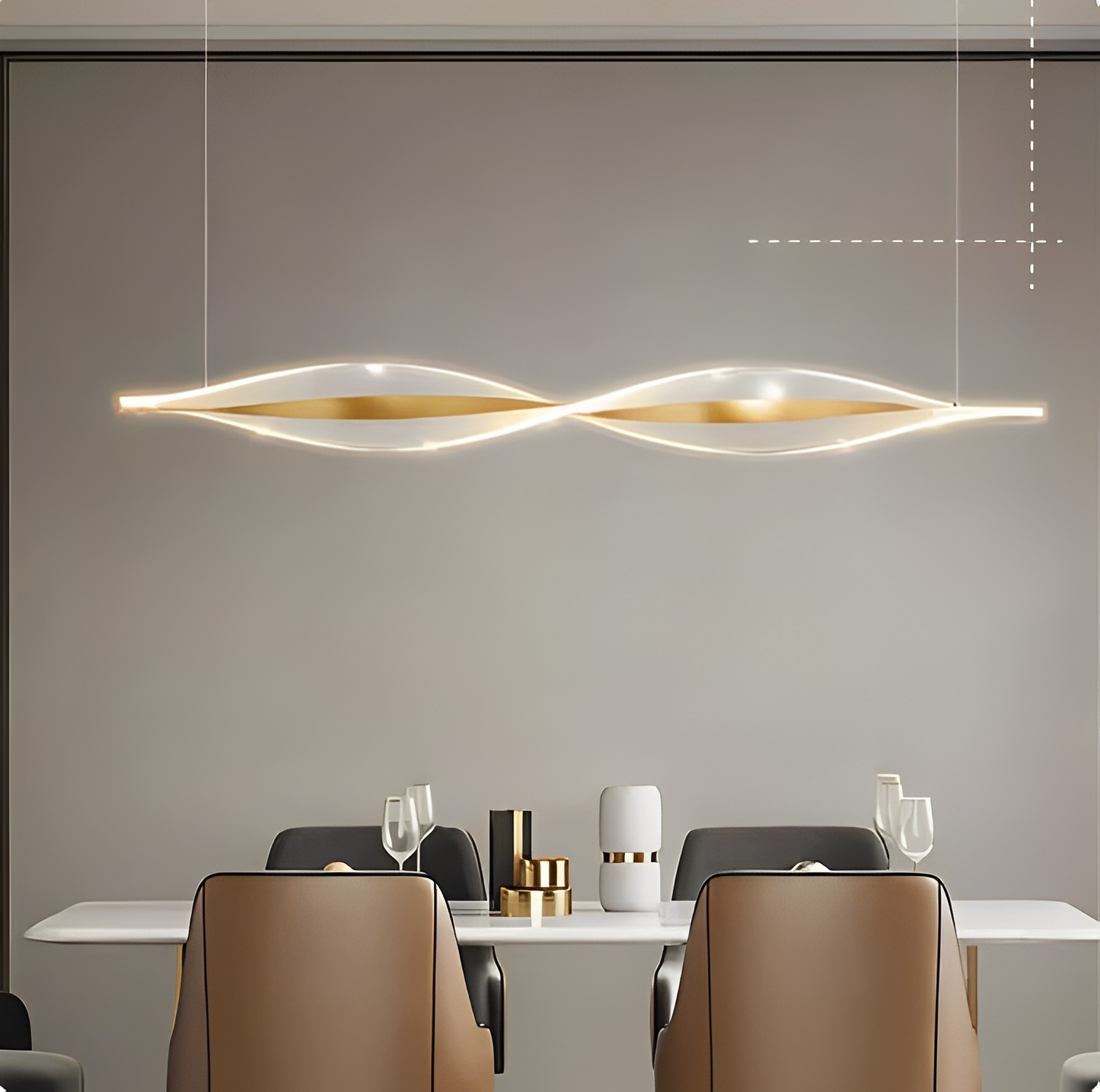LED-lampa med energieffektiv teknologi och stilren design som förhöjer inredningen i ditt hem.
LED lamp with energy-efficient technology and sleek design that enhances your home décor.