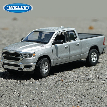 Tuff Dodge RAM 1500 Pickup – 1:24 Metallmodellbil för Lek & Samling | Perfekt Barngåva!