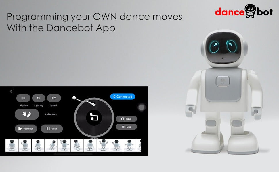 Robert – The Dancing Robot Friend | Gray