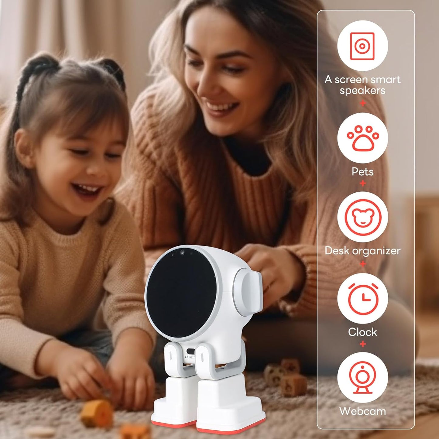 Rux Robot – Your Smart AI Desktop Robot