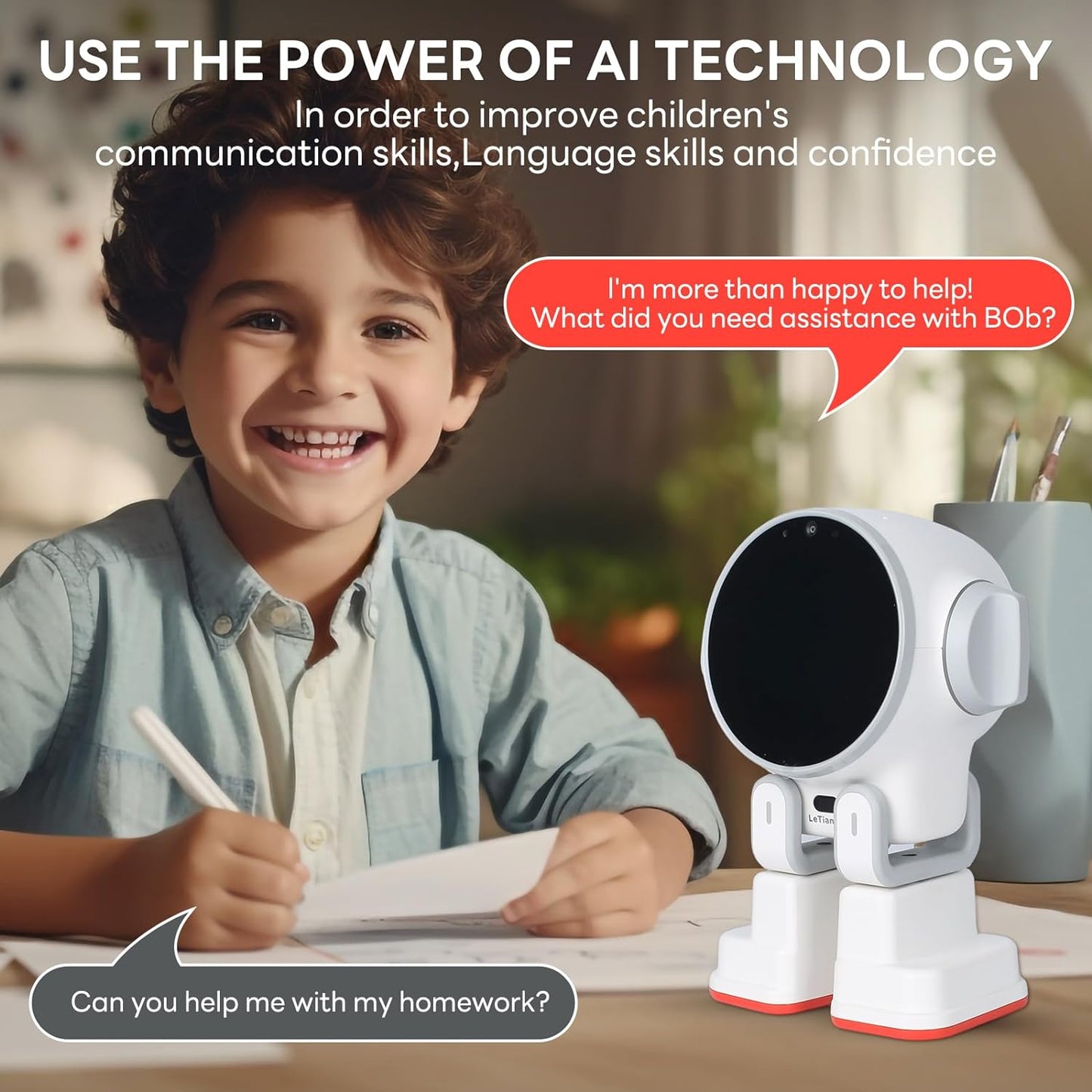 Rux Robot – Your Smart AI Desktop Robot