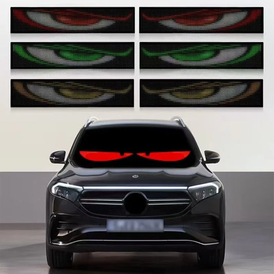 GlowPanel X – Custom LED Car Display Sign with App & Remote Control