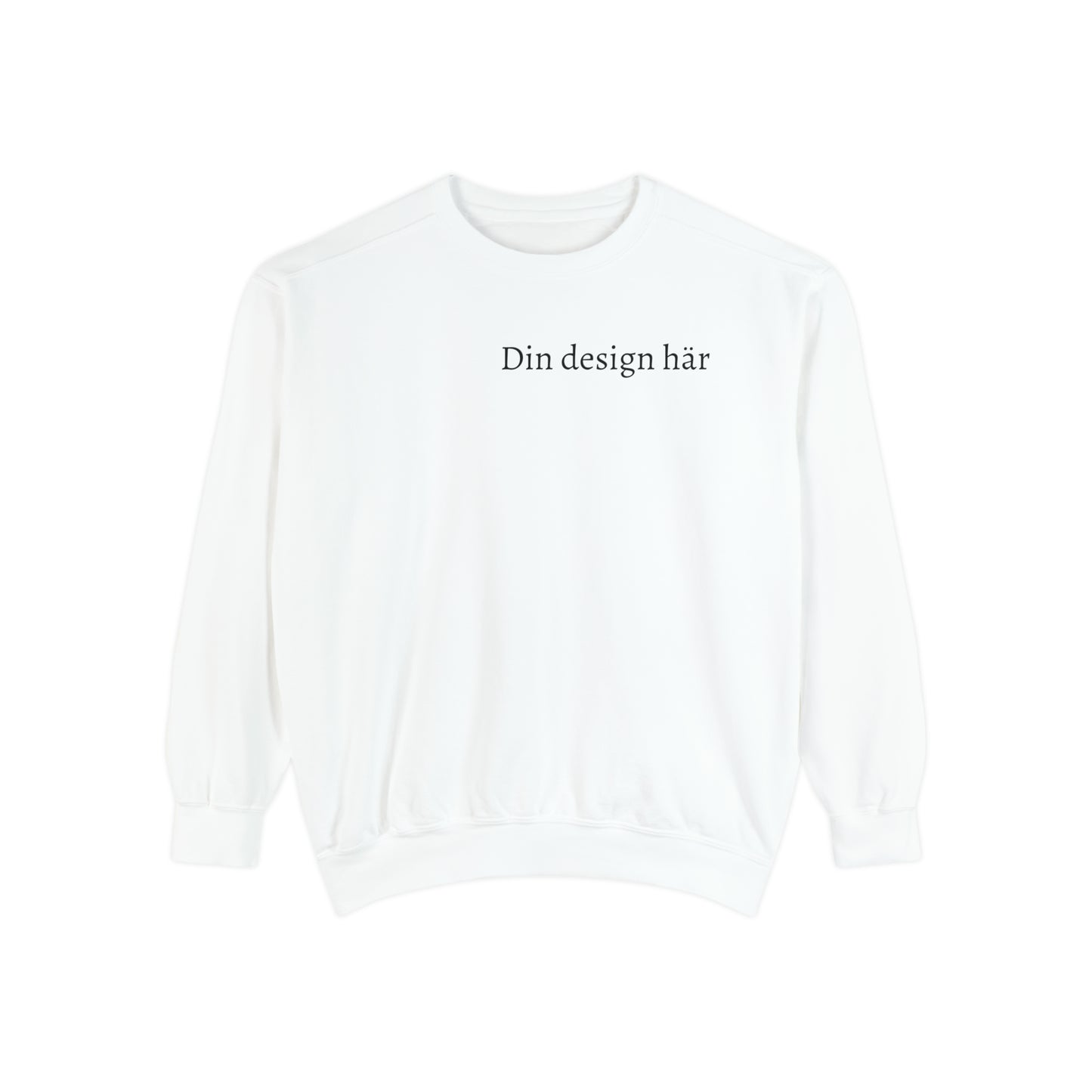 Unisex plaggfärgad tröja