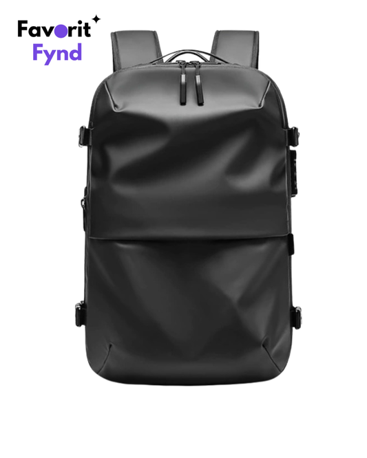 Vacuum Backpack Travel, 60L Expandable Backpack With Vacuum System, Men's Multifunction Carry On Travel Backpack, black, One size