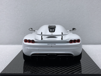Koenigsegg CC850 – Crystal White Edition 1:18
