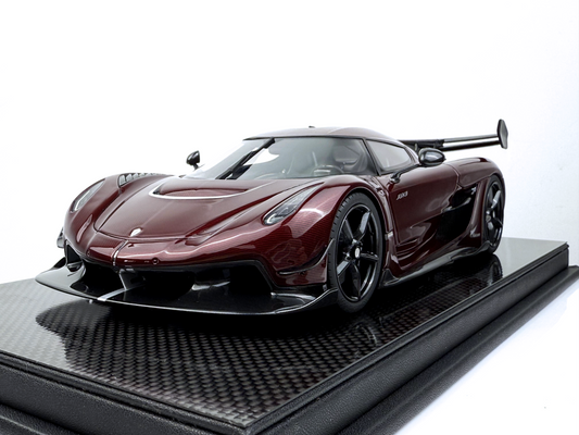 Koenigsegg Jesko – Red Tinted Carbon Edition 1:18