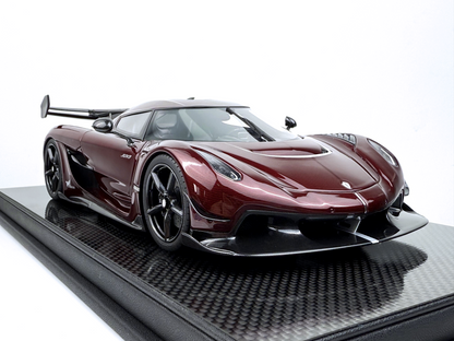 Koenigsegg Jesko – Red Tinted Carbon Edition 1:18