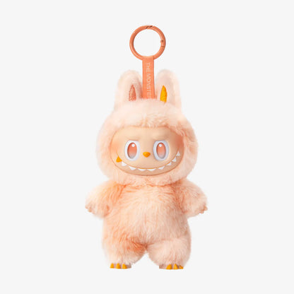 Plush keychain with a cute design on a white background