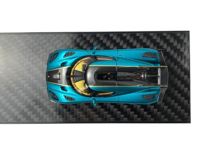 Frontiart 1:64 Koenigsegg Agera RSR – Ocean Blue (Resinmodell)