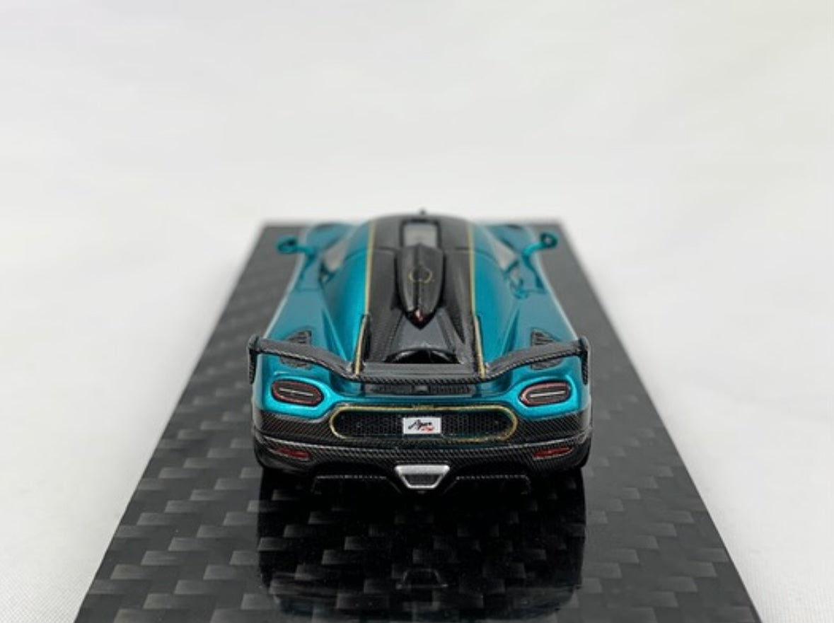 Frontiart 1:64 Koenigsegg Agera RSR – Ocean Blue (Resinmodell)