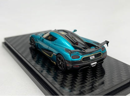 Frontiart 1:64 Koenigsegg Agera RSR – Ocean Blue (Resinmodell)
