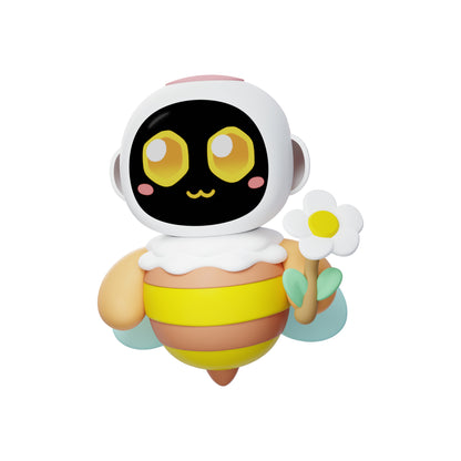 Eiko AI Smart Robot Companion with Touch Display, Bluetooth Speaker & Voice Control