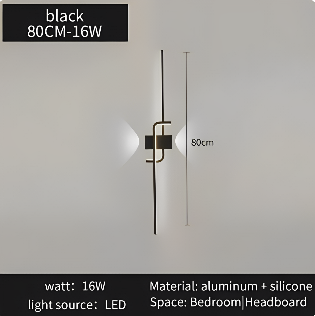 Modern vägglampa hem-apparat sängen sovrum vardagsrum trappor LED lumens rum dekorativ belysning