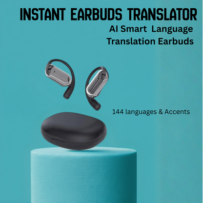 AI Smart Earbuds Instant Translator