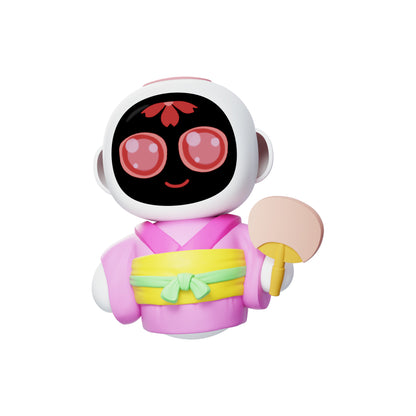 Eiko AI Smart Robot Companion with Touch Display, Bluetooth Speaker & Voice Control