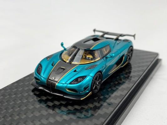 Frontiart 1:64 Koenigsegg Agera RSR – Ocean Blue (Resinmodell)