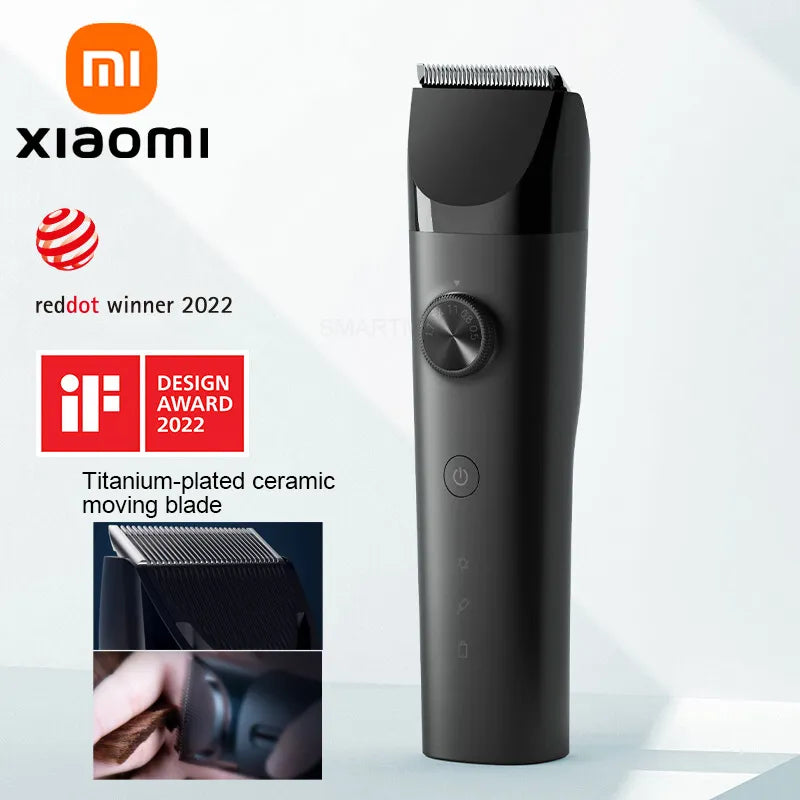 XIAOMI MIJIA Hårtrimmermaskin IPX7 vattentät hårklippare Professionell sladdlös elektrisk hårklippning Frisörtrimmer för män