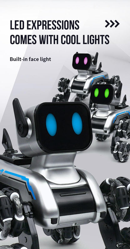 Åtahjulig RC-robotshund – Den ultimata robotdjuret för barn och teknikälskare