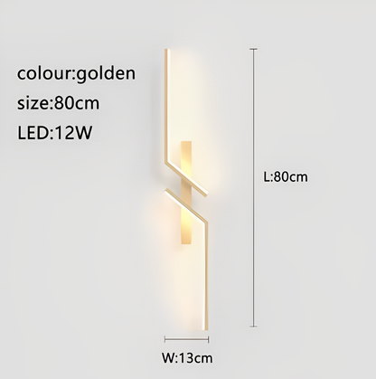 Modern LED Vägglampa Guld LED Sconce Sovrum Sänglampa Vägglampa inomhus dekoration Ljus Sconce Järn Akryllampa