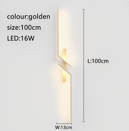 Modern LED Vägglampa Guld LED Sconce Sovrum Sänglampa Vägglampa inomhus dekoration Ljus Sconce Järn Akryllampa