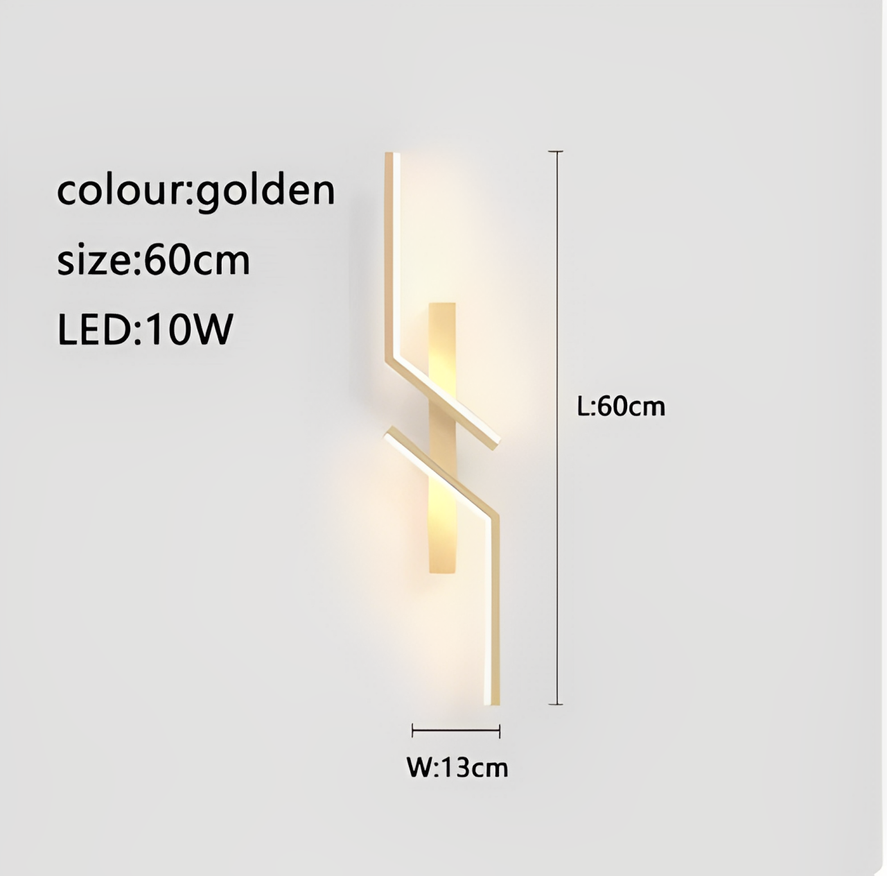 Modern LED Vägglampa Guld LED Sconce Sovrum Sänglampa Vägglampa inomhus dekoration Ljus Sconce Järn Akryllampa