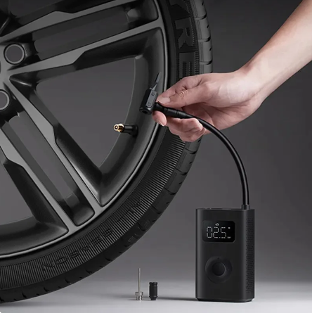 Xiaomi Mijia Air Pump 2 Bärbar Universal elektrisk däcksensor Uppblåsbar Treasure 2 Multitool Inflator för bilcykel