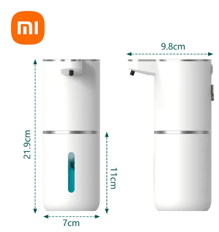 Xiaomi 380ML automatisk skumtvåldispenser Badrum Smart tvättmaskin med USB-laddning Vit högkvalitativt ABS-material