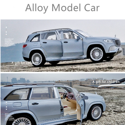 1:24 Maybach GLS600 – Lyxig Diecast Metallmodell med Ljud & Ljus