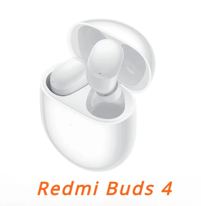 Xiaomi Redmi Buds 4 hörlurar Bluetooth 5.2 brusreducerande 2 mikrofoner trådlösa TWS hörlurar 30 timmars batteritid