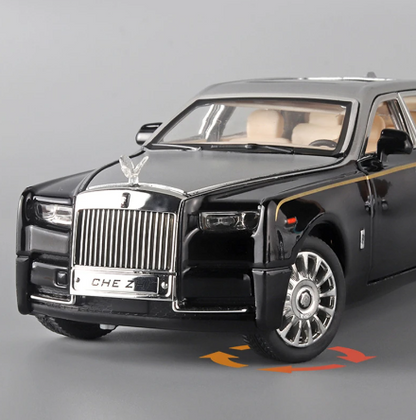 Rolls Royce Phantom Modellbil 1:24 – Metallbil med Ljud & Ljus | Elegant Samlarobjekt eller Gåva