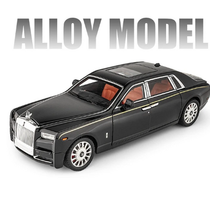 Exklusiv Rolls-Royce Phantom Modellbil 1:18 – Diecast Lyxbil i Metall med Ljus & Ljud