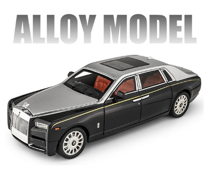 Exklusiv Rolls-Royce Phantom Modellbil 1:18 – Diecast Lyxbil i Metall med Ljus & Ljud