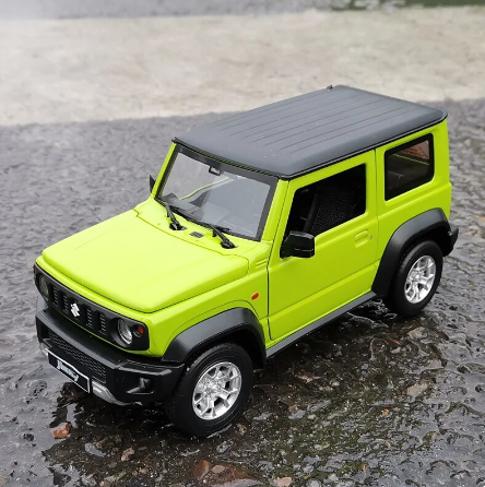 Överstorlek 1:18 SUZUKI Jimny Alloy Bilmodell Diecasts Metallleksak Terrängfordon Bilmodell Simuleringskollektion Barnpresenter