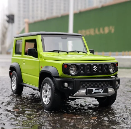 Överstorlek 1:18 SUZUKI Jimny Alloy Bilmodell Diecasts Metallleksak Terrängfordon Bilmodell Simuleringskollektion Barnpresenter