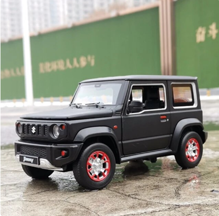 Överstorlek 1:18 SUZUKI Jimny Alloy Bilmodell Diecasts Metallleksak Terrängfordon Bilmodell Simuleringskollektion Barnpresenter