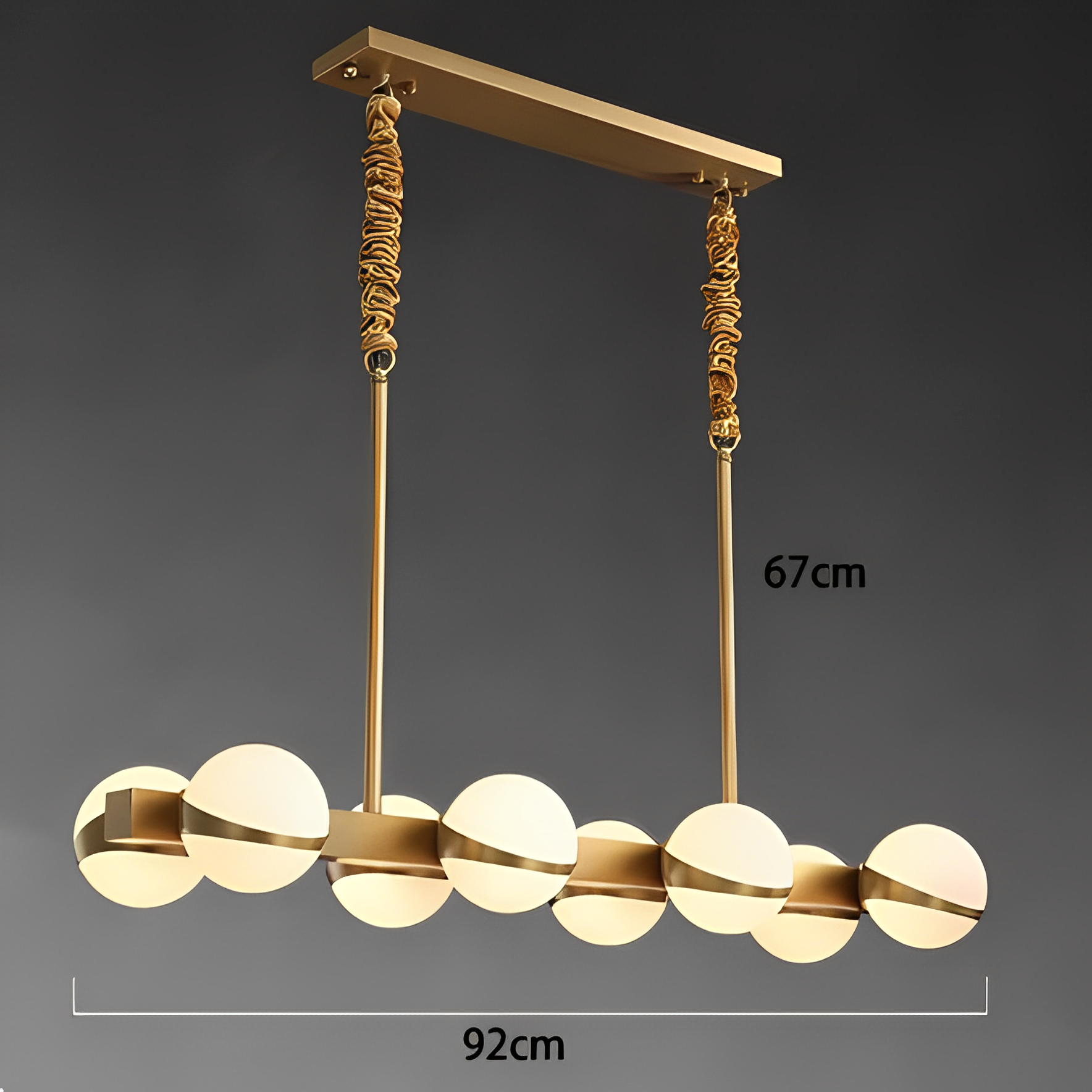 LED-lampa med justerbar ljusstyrka och energieffektiv teknik, perfekt för vardagsrummet.
English: LED lamp with adjustable brightness and energy-efficient technology, perfect for the living room.